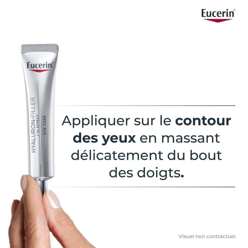 EUCERIN HYALURON-FILLER + 3X EFFECT SOIN CONTOUR DES YEUX SPF15 - 15 ML
