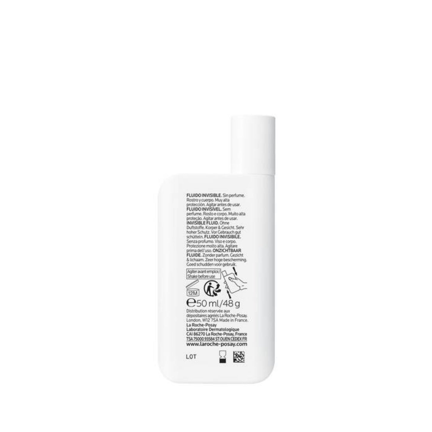 LA ROCHE POSAY ANTHELIOS UVMUNE 400 DERMO-PEDIATRICS FLUIDE INVISIBLE SANS PARFUM SPF50+ - 50 ML