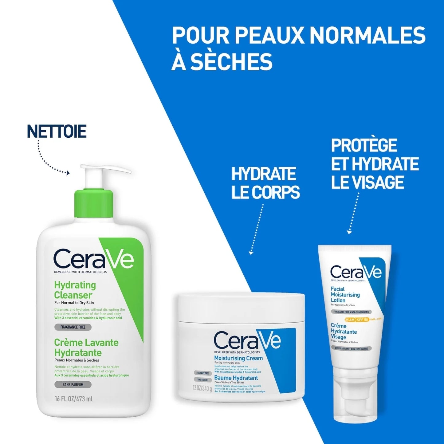 CERAVE BAUME HYDRATANT - 340G