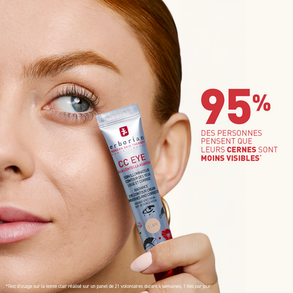 ERBORIAN CC EYE CRÈME CONTOUR DES YEUX DORÉ - 10 ML