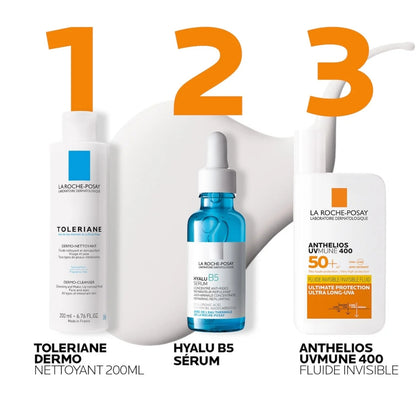LA ROCHE-POSAY ANTHELIOS UVMUNE 400 CRÈME SOLAIRE FLUIDE INVISIBLE SPF 50+ 50 ML = EAU THERMALE 50 ML OFFERTE