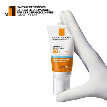 LA ROCHE POSAY ANTHELIOS UVMUNE 400 CRÈME HYDRATANTE SOLAIRE INVISIBLE - 50 ML