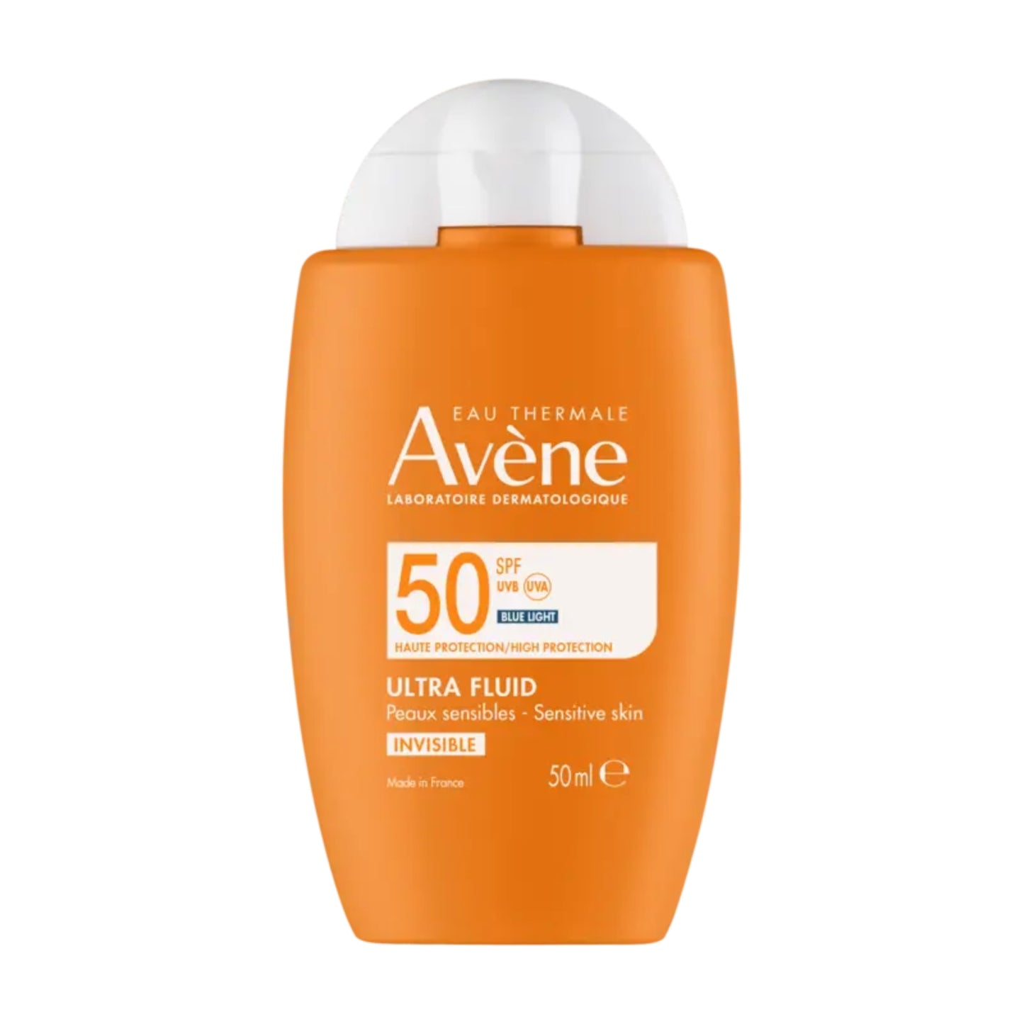 AVÈNE ÉCRAN ULTRA-FLUIDE INVISIBLE SPF50+ 50 ML + EAU THERMALE – PACK PROMO