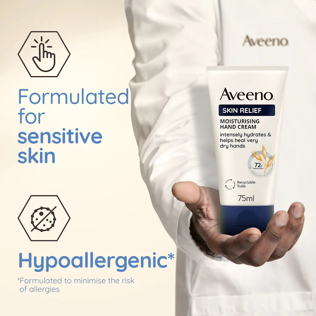 AVEENO SKIN RELIEF MOISTURISING HAND CREAM - 75 ML