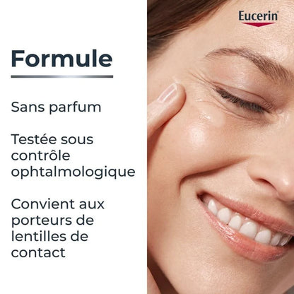 EUCERIN HYALURON-FILLER + 3X EFFECT SOIN CONTOUR DES YEUX SPF15 - 15 ML