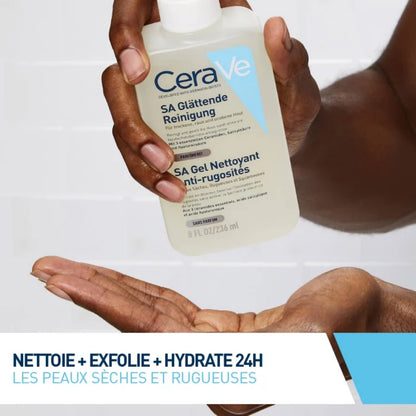 CERAVE SA GEL NETTOYANT ANTI-RUGOSITÉS - 236 ML