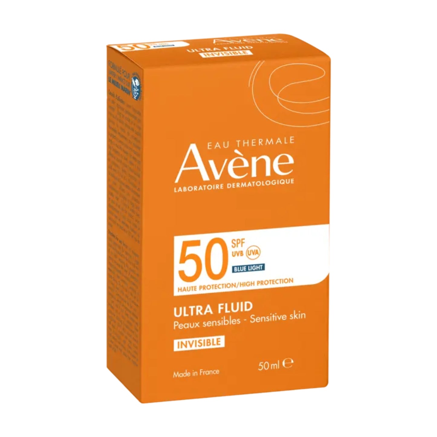 AVÈNE ÉCRAN ULTRA-FLUIDE INVISIBLE SPF50+ 50 ML + EAU THERMALE – PACK PROMO