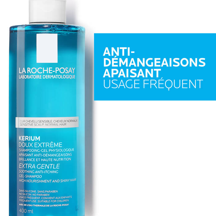 LA ROCHE-POSAY KERIUM DOUX EXTREME SHAMPOOING GEL PHYSIOLOGIQUE - 400 ML