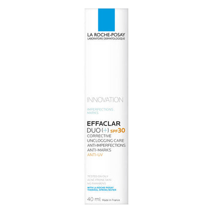 LA ROCHE-POSAY EFFACLAR DUO (+) SPF 30 SOIN ANTI-IMPERFECTIONS - 40 ML