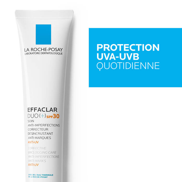 LA ROCHE-POSAY EFFACLAR DUO (+) SPF 30 SOIN ANTI-IMPERFECTIONS - 40 ML