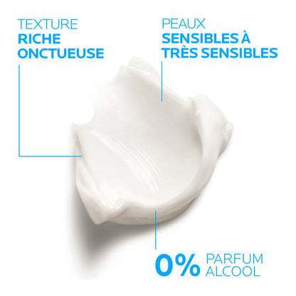 LA ROCHE-POSAY TOLERIANE SENSITIVE RICHE SOIN HYDRATANT APAISANT PROTECTEUR - 40 ML