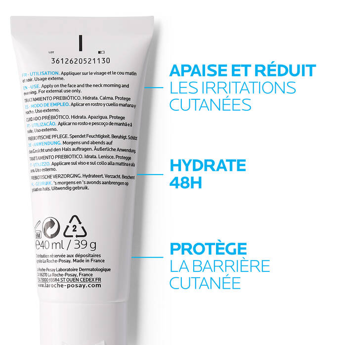 LA ROCHE-POSAY TOLERIANE SENSITIVE RICHE SOIN HYDRATANT APAISANT PROTECTEUR - 40 ML