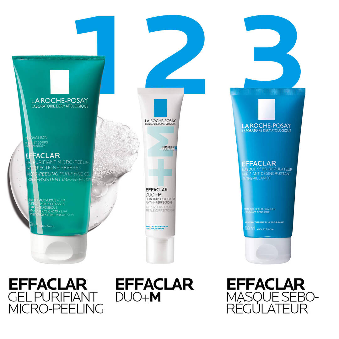 LA ROCHE-POSAY EFFACLAR GEL MICRO-PEELING PURIFIANT - 200 ML
