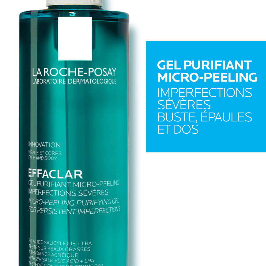LA ROCHE-POSAY EFFACLAR GEL MICRO-PEELING PURIFIANT - 400 ML