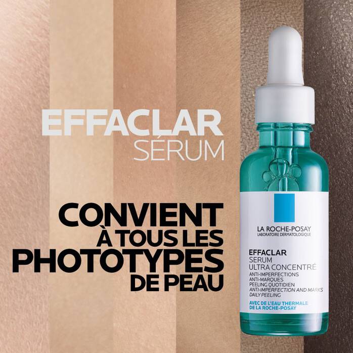 LA ROCHE-POSAY EFFACLAR SÉRUM À L’ACIDE SALICYLIQUE ULTRA CONCENTRÉ - 30 ML
