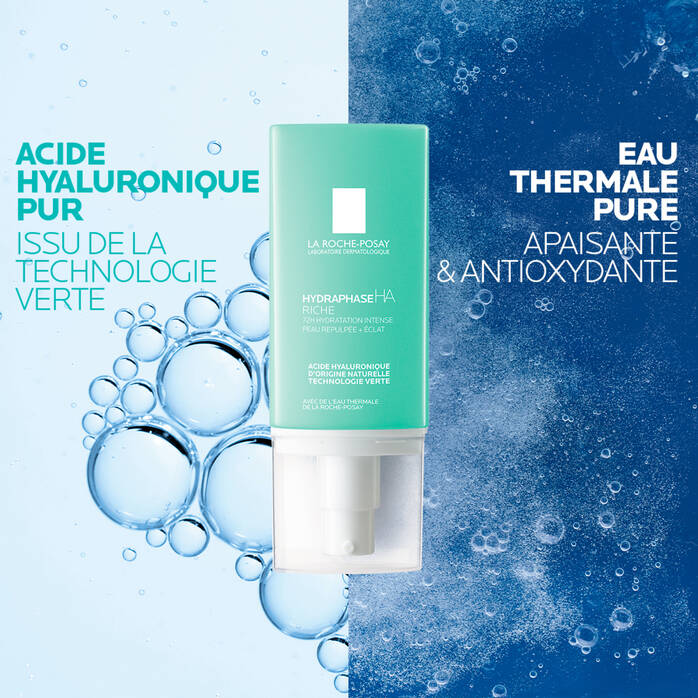 LA ROCHE-POSAY HYDRAPHASE HA RICHE CRÈME HYDRATANTE - 50 ML