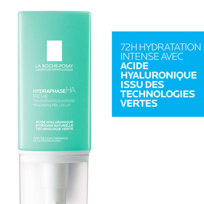 LA ROCHE-POSAY HYDRAPHASE HA RICHE CRÈME HYDRATANTE - 50 ML