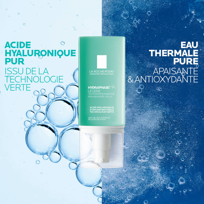 LA ROCHE-POSAY HYDRAPHASE HA LÉGÈRE CRÈME HYDRATANTE VISAGE - 50 ML