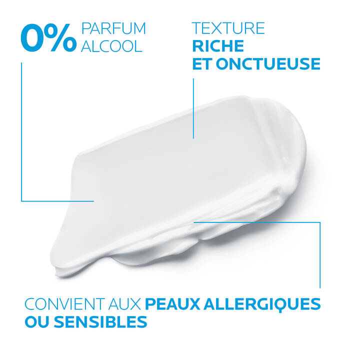 LA ROCHE-POSAY TOLERIANE DERMALLERGO CRÈME HYDRATANTE PEAU SENSIBLE ET ALLERGIQUE - 40 ML