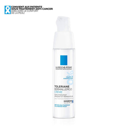 LA ROCHE-POSAY TOLERIANE DERMALLERGO CRÈME HYDRATANTE PEAU SENSIBLE ET ALLERGIQUE - 40 ML