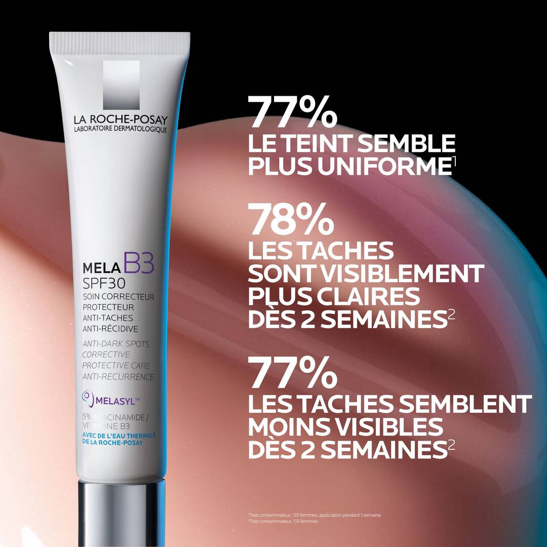 LA ROCHE-POSAY MELA B3 SPF30 SOIN CORRECTEUR ANTI-TACHES ET PROTECTEUR - 40 ML