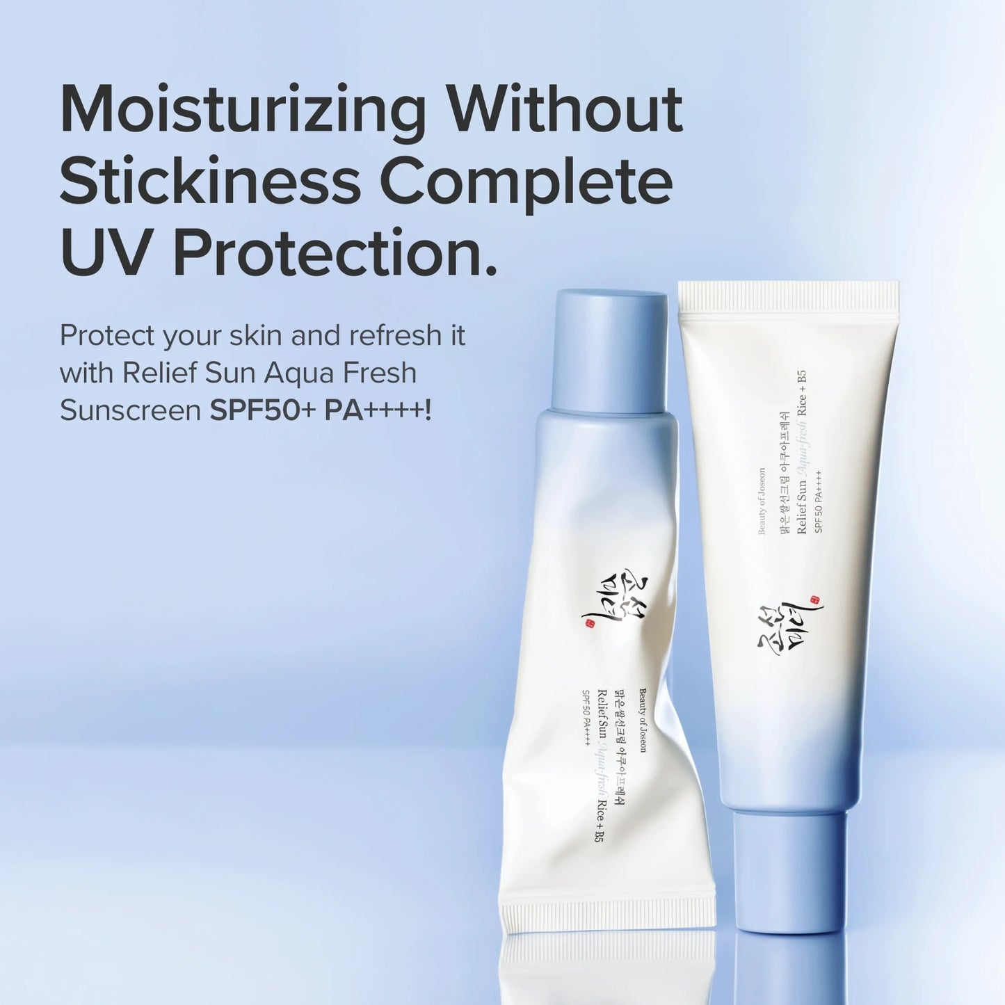 BEAUTY OF JOSEON RELIEF SUN AQUA-FRESH RICE + B5 SPF50+ PA++++ - 50 ML