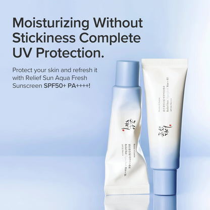 BEAUTY OF JOSEON RELIEF SUN AQUA-FRESH RICE + B5 SPF50+ PA++++ - 50 ML