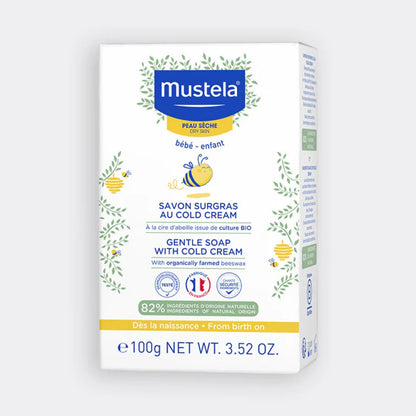 MUSTELA COFFRET DE NAISSANCE 5 SOINS ESSENTIELS BÉBÉ À L’AVOCAT BIO + SAC À LANGER OFFERT