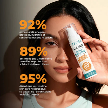 GLEAMY ÉCRAN SOLAIRE INVISIBLE SPF 50+ ANTI-TACHES - 50 ML
