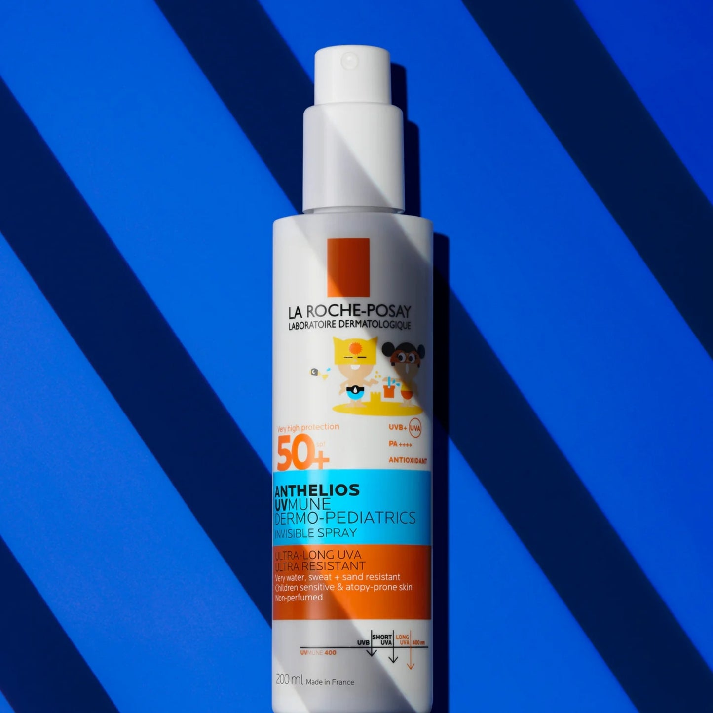 LA ROCHE-POSAY ANTHELIOS UVMUNE 400 DERMO-PEDIATRICS SPRAY INVISIBLE SPF50+ - 200 ML