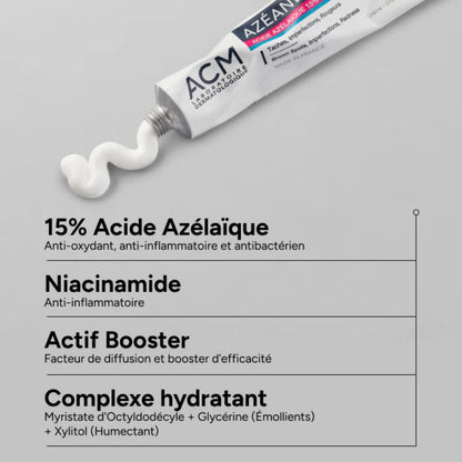 ACM AZÉANE CRÈME 15% ACIDE AZÉLAÏQUE - 30 ML