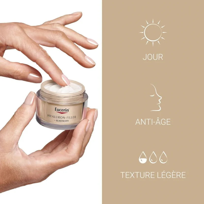 EUCERIN HYALURON-FILLER + ELASTICITY SOIN DE JOUR SPF15 - 50 ML