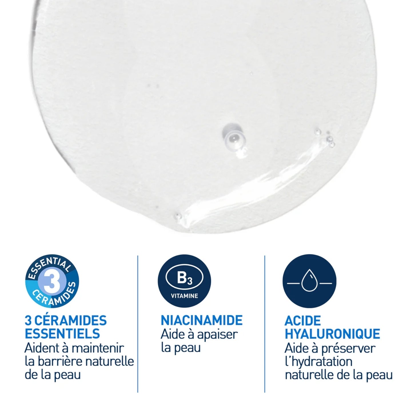 CERAVE GEL MOUSSANT NETTOYANT PEAU NORMALE À GRASSE - 236 ML