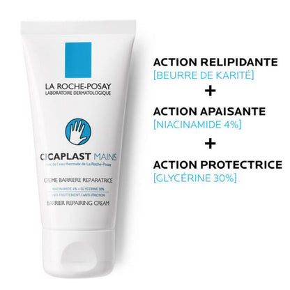 LA ROCHE-POSAY CICAPLAST CRÈME MAINS RÉPARATRICE - 50 ML