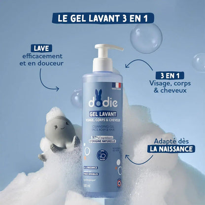 DODIE GEL LAVANT 3 EN 1 POMPE – 1 L
