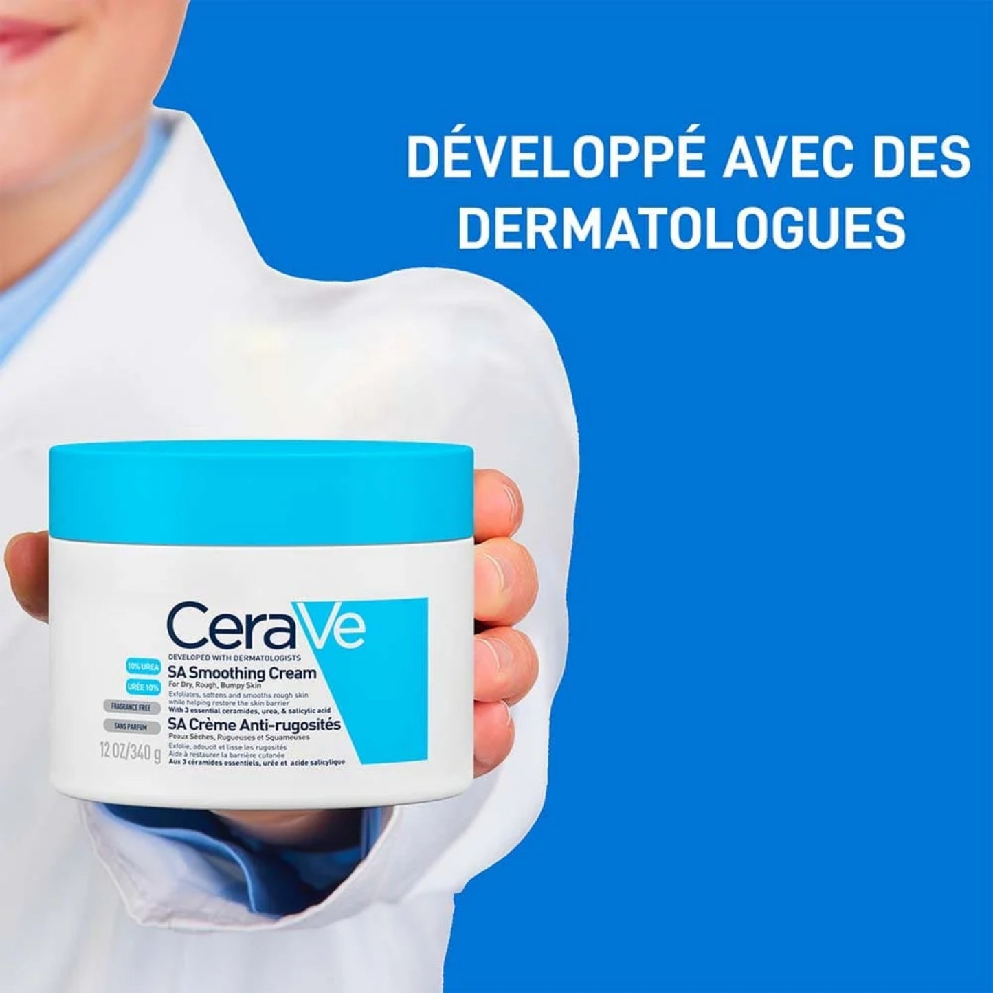 CERAVE SA CRÈME ANTI-RUGOSITÉS - 340G