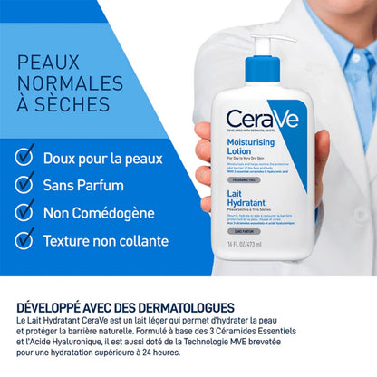 CERAVE LAIT HYDRATANT – 473 ML