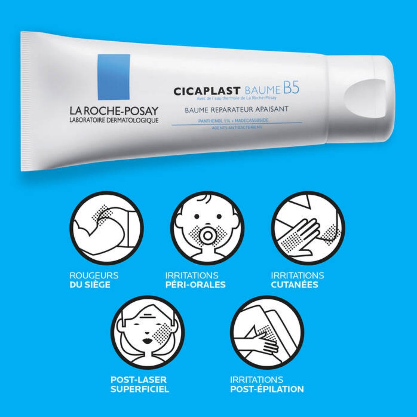 LA ROCHE-POSAY CICAPLAST BAUME B5+ CRÈME ULTRA-RÉPARATRICE APAISANTE - 100 ML