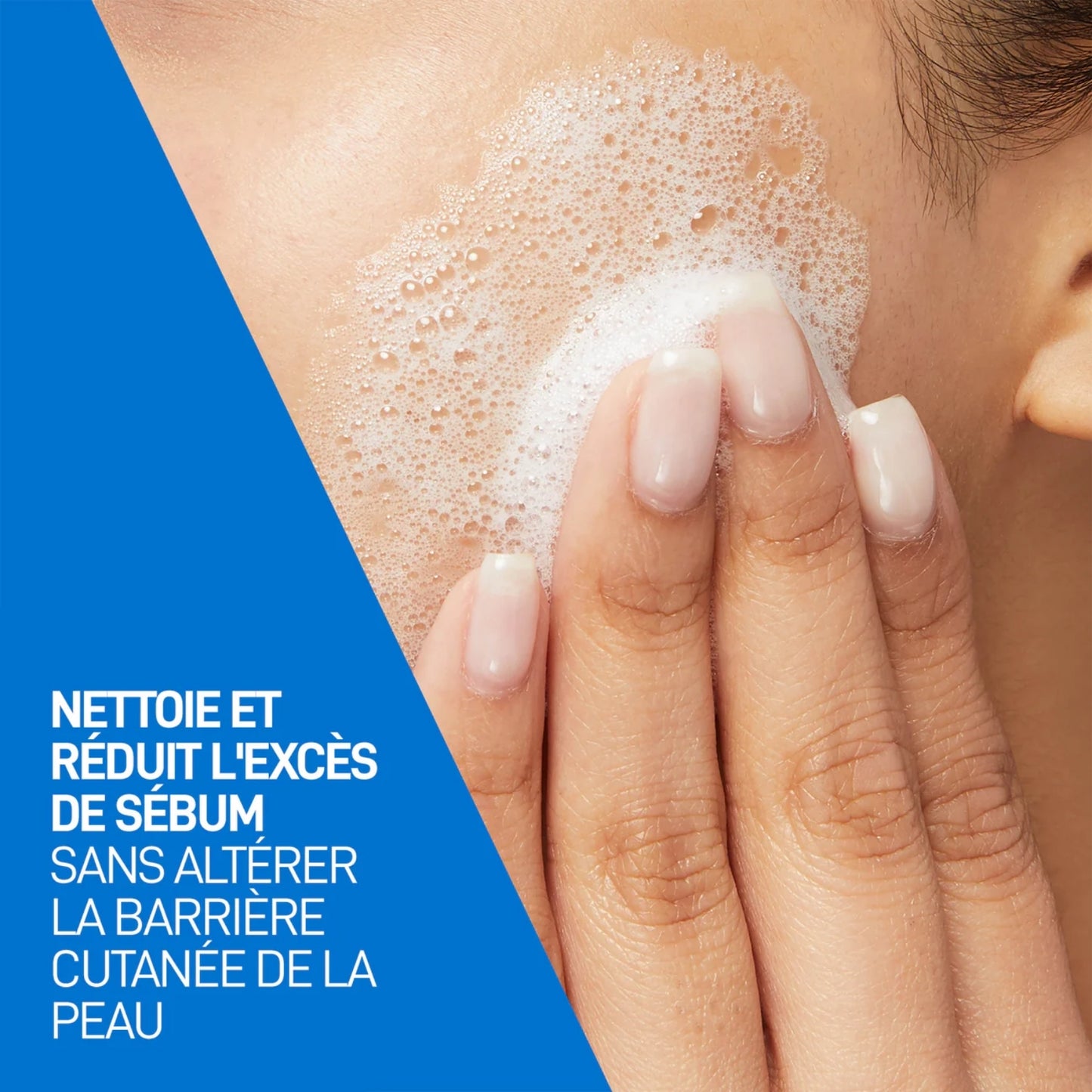 CERAVE GEL MOUSSANT NETTOYANT PEAU NORMALE À GRASSE - 473 ML