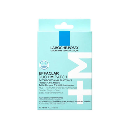 LA ROCHE-POSAY EFFACLAR PATCH ANTI-IMPERFECTIONS DUO+M – PATCHS ANTI-BOUTONS & ANTI-ACNÉ (22 PATCHS)