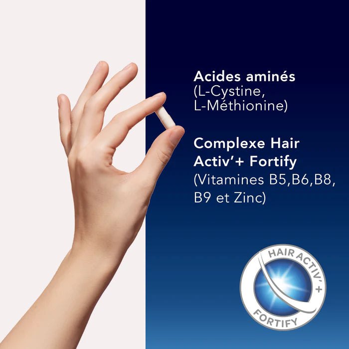 FORCAPIL® FORTIFIANT CHEVEUX ET ONGLES 180 GÉLULES = 60 GÉLULES OFFERTES
