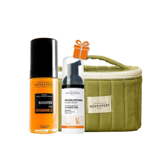 NOVEXPERT COFFRET BOOSTER VITAMINE C + MINI MOUSSE OFFERTE