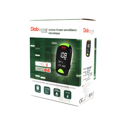 DIAB CONTROL LECTEUR D'AUTO-SURVEILLANCE GLYCÉMIQUE TD-4279