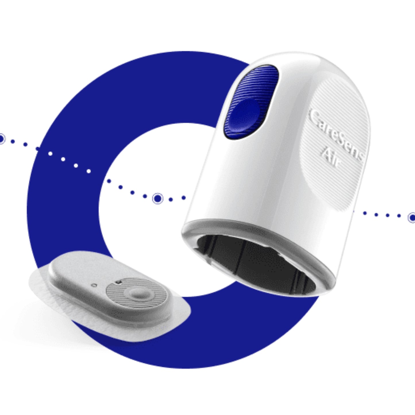 CAPTEUR CARESENS AIR – SURVEILLANCE CONTINUE DE LA GLYCÉMIE (CGM)