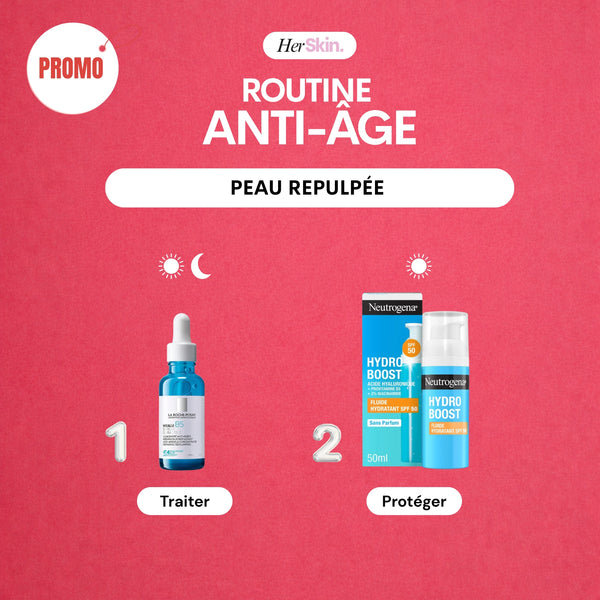 ROUTINE ANTI-ÂGE – PEAU REPULPÉE