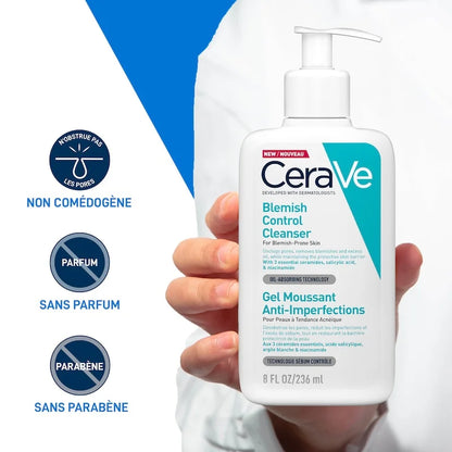 CERAVE GEL MOUSSANT ANTI-IMPERFECTIONS - 236 ML