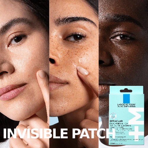 LA ROCHE-POSAY EFFACLAR PATCH ANTI-IMPERFECTIONS DUO+M – PATCHS ANTI-BOUTONS & ANTI-ACNÉ (22 PATCHS)