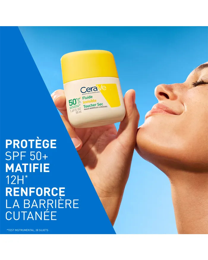 FLUIDE INVISIBLE TOUCHER SEC SPF50+ HAUTE PROTECTION - 50ml