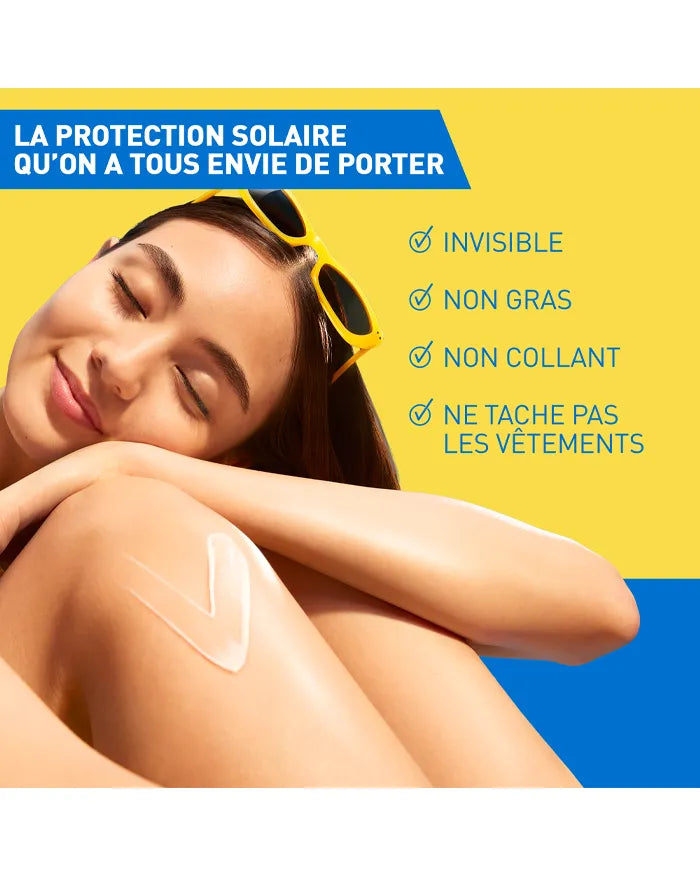 LAIT SOLAIRE INVISIBLE HYDRATANT SPF50+ HAUTE PROTECTION