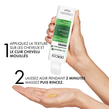 DERCOS SHAMPOOING ANTI-PELLICULAIRE DS CHEVEUX NORMAUX À GRAS 200 ML
